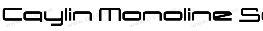Caylin Monoline Scri字体转换 Caylin Monoline Scri字体转换